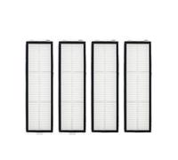 NVDERTA Compatibile con Xiaomi D9 Bot L10 Pro Trouver Robot LDS Robot Aspirapolvere Spazzola Principale Laterale Filtro Panno for Mocio(D (4Pcs))