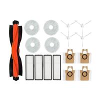 NVDERTA Compatibile con Xiaomi Robot Vacuum X10+ X10 Plus B101GL Ricambi Accessori Spazzola Laterale Principale Sacchetto Filtro Straccio Mocio Supporto Scatola(Multi)
