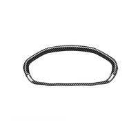 NVDERTA LHD Compatibile con Mazda CX-90 2024 2025, Rivestimento del Display della Console del cruscotto Interno(Carbon Fiber 1pc)