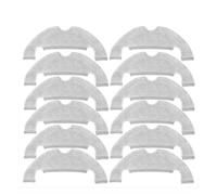 NVDERTA Panno for mocio Compatibile con Xiaomi Robot Vacuum X10 Compatibile con Z10 PRO D10 Plus D10s Plus Salviette Stracci Ricambi for aspirapolvere(12PCS)