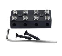 NVDHYTI Per Guy-ker 4/5 corde Headless Bass Bridge String Lock (Fan Bass 4) (Fan Bass 4)