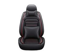 NVETJMUA Auto Accessori Per FORD Per Focus MK2 Per Edge Per Explorer Per Ecosport Per Excursion Per Everest Per Fiesta Coprisedile Per Auto A 5 Posti Coprisedili auto(H Black Red 5 Seat)