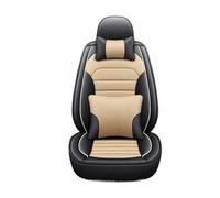 NVETJMUA Auto Accessori Per FORD Per Focus MK2 Per Edge Per Explorer Per Ecosport Per Excursion Per Everest Per Fiesta Coprisedile Per Auto A 5 Posti Coprisedili auto(J Beige 5 Seat)