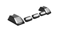 NVETJMUA Fanali Posteriori Per Hummer H2 Per 2005, 2007-2009 Per Hummer H2 SUT/SUV Luci Anteriori Posteriori A LED Per Tetto Cabina Luci Ingombro 2003-2009 Fanale Posteriore(5PIECE White)