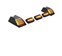 NVETJMUA Fanali Posteriori Per Hummer H2 Per 2005, 2007-2009 Per Hummer H2 SUT/SUV Luci Anteriori Posteriori A LED Per Tetto Cabina Luci Ingombro 2003-2009 Fanale Posteriore(5PIECE Amber)