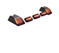 NVETJMUA Fanali Posteriori Per Hummer H2 Per 2005, 2007-2009 Per Hummer H2 SUT/SUV Luci Anteriori Posteriori A LED Per Tetto Cabina Luci Ingombro 2003-2009 Fanale Posteriore(5PIECE Red)