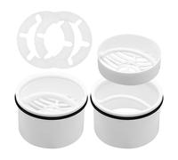 NVGFTG Filtro per Capelli + Tubo Sommergibile per Doccia, Compatibile con Tempoplex e Viega Modelli 6960, 6961, 6962, 6963, Raccogli Capelli per Doccia Universale