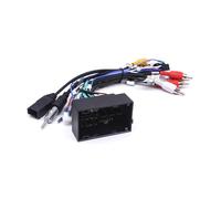 NVGOTEV Fascio di Cavi ISO per Radio a 16 Pin, Compatibile con Jeep/Fiat 500/Fiat Panda, Adatto per Radios per Auto Android (con Sistema Amplificatore Digitale)