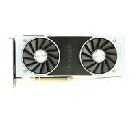 nVidia GEFORCE RTX 2080 TI FOUNDERS EDITION 11 GB GDDR6 - Scheda grafiche (GeForce RTX 2080 Ti, 11 GB, GDDR6, 352 bit, 7680 x 4320 pixel, 2 ventole