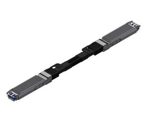 Nvidia MCP4Y10-N00A cavo InfiniBand e in fibra ottica 0,5 m OSFP Nero (Copper cbl IB twin prt NDR up to 800Gb) NEW