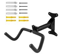 NVIYAM Supporto da Parete per Bicicletta Pieghevole, Portabiciclette a Parete e Imbottito, Estensibile 15cm, Capacità di Carico 30kg, Supporto Bici da Muro, Supporto Bicicletta da Parete