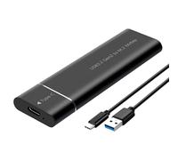 NVME Esterno Solido Disk Enclosure Case 10Gbps Veloce Trasferimento Dati Alluminio Involucro Per 2230 2242 2260 2280 Dischi
