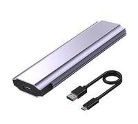 NVME Solid Disk Enclosure USB3.1 Gen 2 Metal Shell Ottimali Raffreddamento Per Trasporto Sicuro Caso Esterno