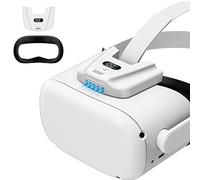 NVNV Ventola VR per Oculus Quest 2, ventola di raffreddamento anti-appannamento con interfaccia facciale, copertura per il viso a prova di sudore, accessori VR per Quest 2, adatto per fitness,