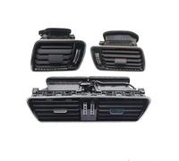 NVNZMFPPW Ventilazione Aria per VW per P&assat CC B6 B7 R36 3AD 819 728A 701A 702A Bocchetta di Ventilazione per Aria Condizionata Colore Cromato per Cruscotto Guida A Sinistra(Piano Black 3pcs)