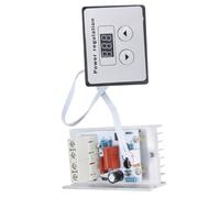 NVOQILIN 1 Set Portatile 10000W SCR Tensioni Regolatore AC220V 80A Regolazione di Potenza Per Velocità Motore E Applicazioni di Controllo Del Calore Regolatore di Velocità Del Motore