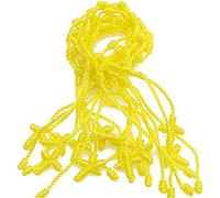 NVOQILIN 12 braccialetti con 7 nodi incrociati per coppie di cabala, regalo per fidanzato, fidanzata, uomo, Misura unica, come descritto