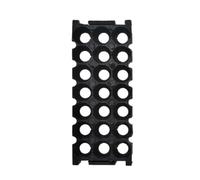 NVOQILIN 18650 Supporto 3x7 Cell Stoccaggio Staffa Facile Installazione Supporto Rack per 18650 Battery Pack