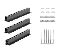 NVOQILIN 2/3pcs Heavy Duty Regolabile Garage Mensola In Acciaio Al Carbonio Multifunzione Sistemi di Stoccaggio Garage Organizzatori Rack Per Attrezzatura Da Campeggio Cremagliera