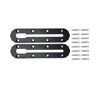 NVOQILIN 2 / 4 pezzi Kayak Slide Binari Staffa Kayak Accessori Mount Track Canna da pesca Supporto Base Rack Facile da Usare Basso Profilo