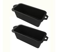 NVOQILIN 2 fodere per grasso in silicone per vaschette antigoccia riutilizzabili raccogli grasso tazza fodera vassoio accessori durevoli fodere in silicone