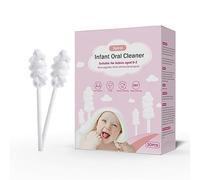 NVOQILIN 30Pcs Bambino Lingua Pulitore con Manico di Carta Spazzolino Da Denti Infantile Bastone Morbido Garza Toohthbrush