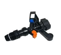 NVOQILIN 360 gradi che girano lo spruzzatore automatico per il grande giardino con la costruzione stabile dell'ABS ed il controllo regolabile dei flussi d'acqua