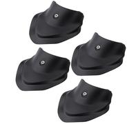 NVOQILIN 4Pcs Scooter Elettrico Flap Scooter Accessori Fishtail Elettrico Parafanghi Anteriore Posteriore Parafango Paraspruzzi Fishtail Fango