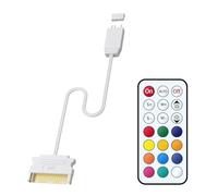 NVOQILIN 5V 3Pin ARGB Controller Con 10 Modalità di Illuminazione 15Pin Compatibile di Alimentazione Per Computer Case Modding ARGB Luce Sync Converter Remote