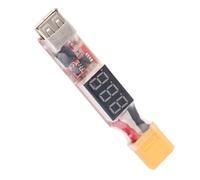 NVOQILIN Adattatore universale da batteria a USB, piccolo convertitore USB per pacchetti con ricarica rapida e dispositivo a batteria da costruzione