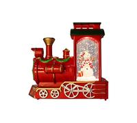NVOQILIN Babbo Natale illuminato treno illuminato set Natale treno set per decorazioni domestiche e legami familiari creativi decorazioni attività familiari