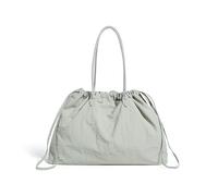 NVOQILIN Borsa a tracolla in morbido nylon ascellare borsa interna spaziosa design ergonomico borsa per spostamenti quotidiani borsa a tracolla in nylon con coulisse, Verde chiaro