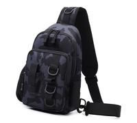 NVOQILIN Borsa a tracolla per attrezzatura da pesca Borsa a tracolla per attrezzatura da pesca Borsa a tracolla per attrezzatura da pesca d'acqua dolce o salata Borsa da trasporto Borsa per accessori