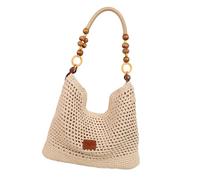 NVOQILIN Borsa a tracolla per le donne borsa da spiaggia di paglia borsa da spiaggia a tracolla grande capacità messaggeri ascella donna tracolla ascella grande capacità spalla spiaggia di paglia