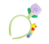 NVOQILIN Cerchietto per capelli gotico con fiori, per Halloween, cosplay, carnevale, per gli amanti degli stili dolci, alla moda da donna