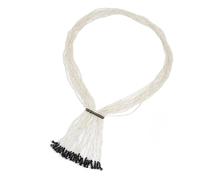 NVOQILIN Collana etnica con perline e cristalli multipli con fili per un comodo uso quotidiano con perline e cristalli, One Size, come descritto, come descritto