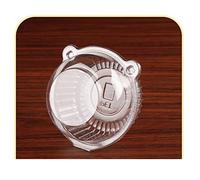 NVOQILIN Confezione da 100 contenitori trasparenti per cupcake e torte