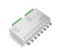 NVOQILIN Convertitore economico 4Ch per reti di telecamere di sicurezza utilizzando cavi esistenti per trasmissione lunga dei sistemi CCTV