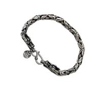 NVOQILIN Cool Men Dragon Pendant Vintage Hip Hop Styles Handchain Misura Regolabile Braccialetto In Metallo Accessorio Dragon Designs Wristband, Misura unica, come descritto
