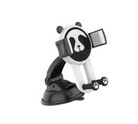 NVOQILIN Creative Panda Designs - Supporto per telefono da auto, con ventosa e testa a sfera, adatto per un montaggio sicuro sul cruscotto dell'auto
