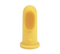 NVOQILIN Denti del bambino dello spazzolino da denti del dito del silicone del commestibile - spazzola di cura per i neonati