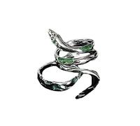 NVOQILIN Elegante braccialetto misterioso a tema serpente in estetica scura per adulti e trendsetter per uso quotidiano casual