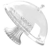 NVOQILIN Elegante Stile Europeo Coperto Frutta Dessert Vassoio Con Coperchio Trasparente Per La Freschezza Snack Stoccaggio Piatto Da Portata Per