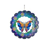 NVOQILIN Eleganti campane rotanti da appendere in ferro, per finestre, pareti, giardini, terrazze, balconi, decorazione