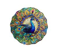 NVOQILIN Eleganti campane rotanti da appendere in ferro, per finestre, pareti, giardini, terrazze, balconi, decorazione