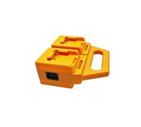 NVOQILIN Espansore multi adattatore batteria per utensili cordless da 18 V/21 V, scatola connettore ABS con cavo di prolunga da 144,8 cm per uso domestico senza fili per officina e progetto porta cavo