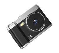 NVOQILIN Fotocamera digitale ad alta risoluzione da 6400 W con zoom digitale 8X e schermo da 2,4 pollici Goditi servizi fotografici chiari per