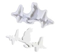 NVOQILIN Fusione dell'elastomero per la statua creativa del gatto con il piano ritmico eccellente per l'artigianato concreto del rendering della colofonia