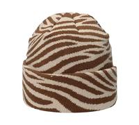 NVOQILIN Halloween Skull Cap Unisex Knit Hat Crochet Cheetah Party Holiday Winter Warm Hat Cute Mucca Pattern Theme Berretti invernali per gli uomini