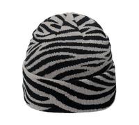 NVOQILIN Halloween Skull Cap Unisex Knit Hat Crochet Cheetah Party Holiday Winter Warm Hat Cute Mucca Pattern Theme Berretti invernali per gli uomini